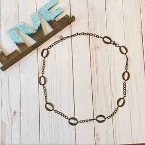 ✔️Stylish Chain Antique Brown Belt